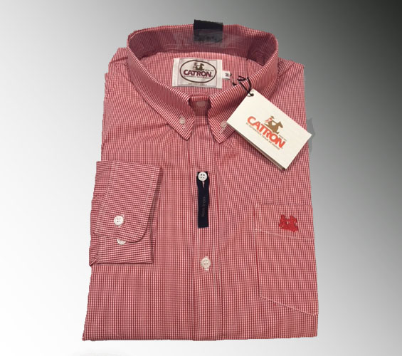 Camisa roja cuadro pequeño | Ropa de Huaso | CATRON El auténtico traje de  huaso, Despacho a Chile y al Extranjero.