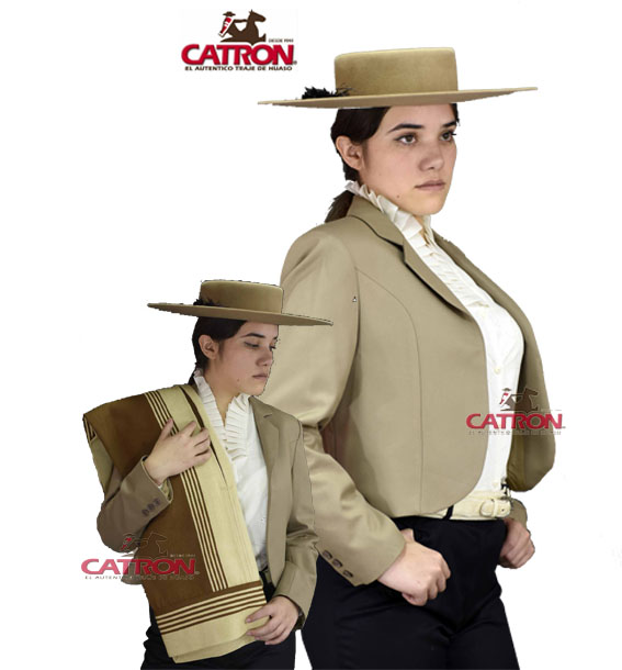 Chaqueta visón corralera Dama | Ropa de Dama | CATRON El auténtico traje de  huaso, Despacho a Chile y al Extranjero.